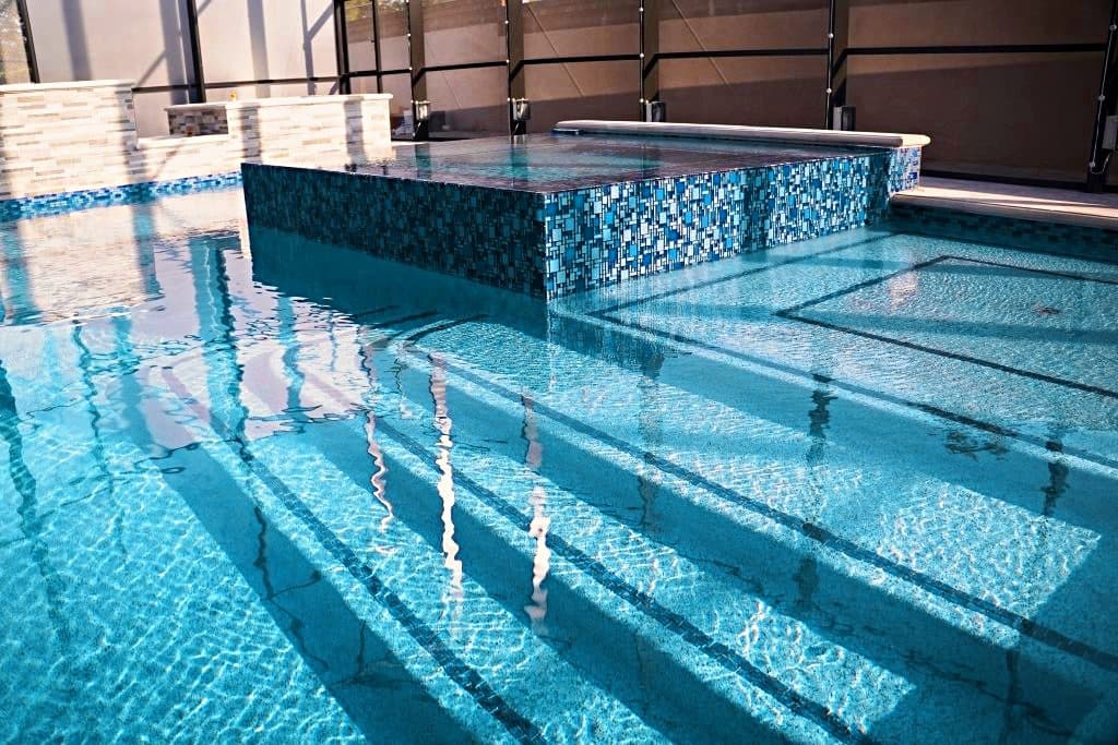 Photo for the article “Adding Water Features During Pool Resurfacing”