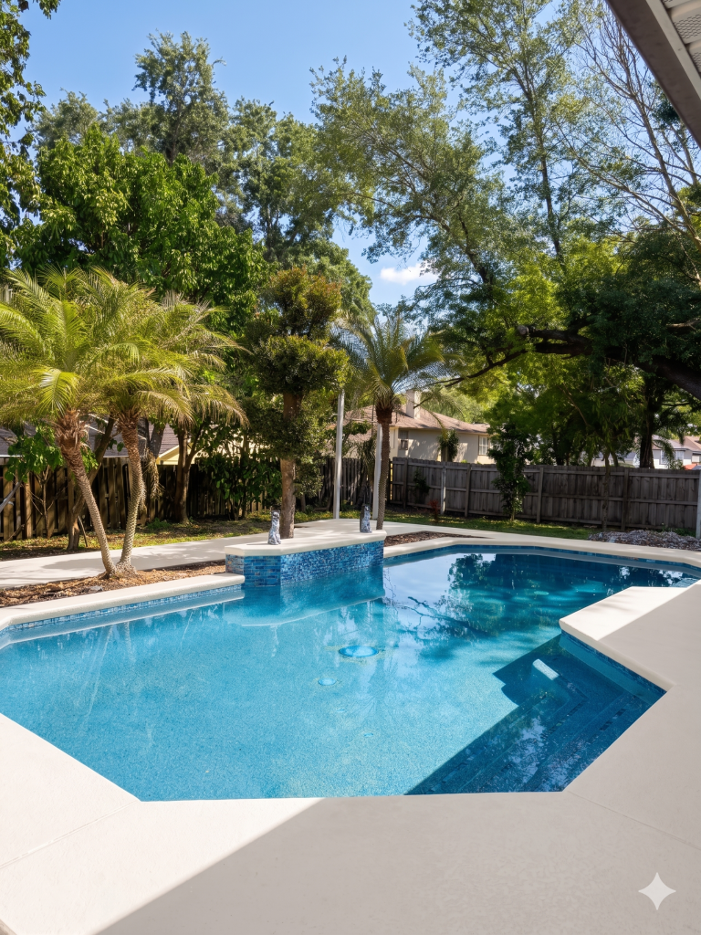 BLOG1 2 Newly resurfaced pool Orlando Florida