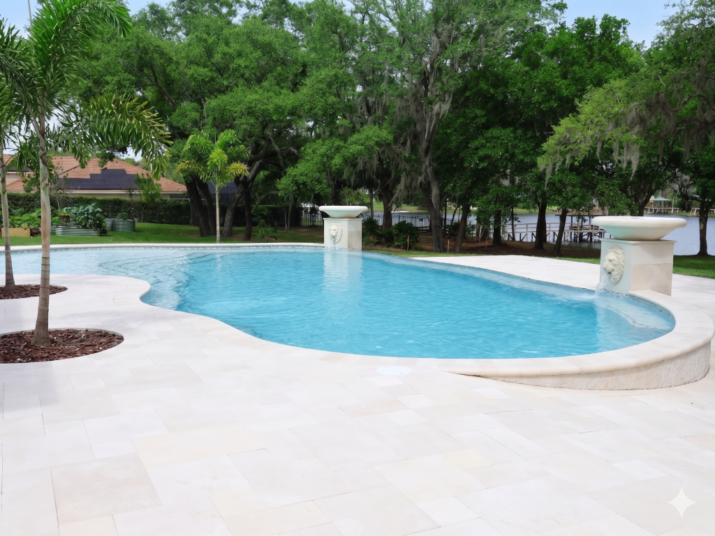 BLOG3 4 pool after resurfacing — smooth clear surface D&J Pool Resurfacers Orlando